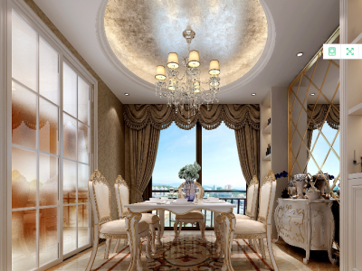 250平欧式风格别墅装修案例