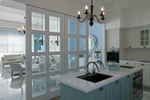 【第一装饰】什么是半开放式厨房 半开放式厨房的隔断方法