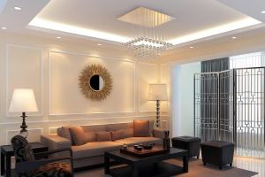 【蜂巢装饰】低楼层客厅吊顶怎么装修才好看 如何利用吊顶改变压迫感
