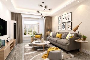 【鼎艺装饰】客厅吊顶有哪些造型 客厅吊顶设计注意事项