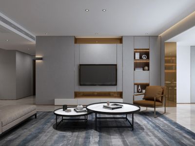 四居室117平吓得你简约风格家装案例