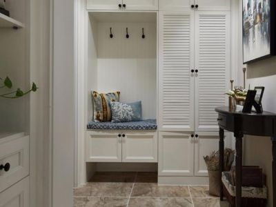 142平三居室美式风格家装案例