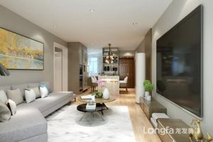 【西安龙发装饰】现代风格案例鉴赏，成熟又不失时尚