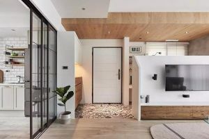 【西安龙发装饰】推拉门这么装，你的家看起来就很贵！