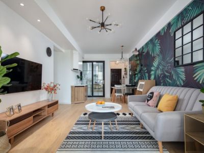 长城逸府140平米欧式风格三居室装修效果图