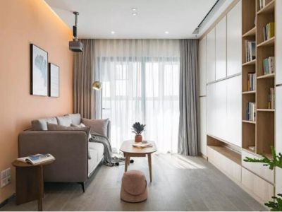 沣润和园80平米装修北欧风格案例欣赏