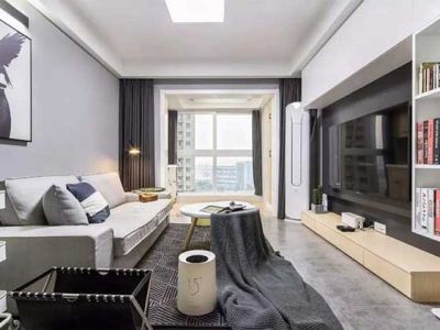 三居室90平现代风格装修图片