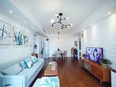 三居室100平北欧风格家装图片