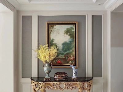 斯坦福德小镇别墅300平米奢华风格别墅装修设计效果图