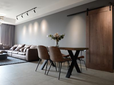 世茂玉锦湾121平米三居室装修设计效果图