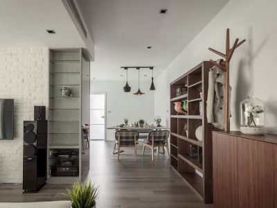 二居室73平简约风格家装案例