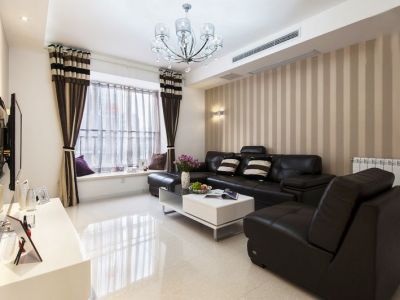 二居室92平现代风格家装图片