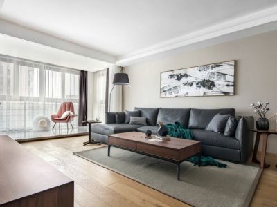 文翔名苑现代风格120平米三居室装修设计图片