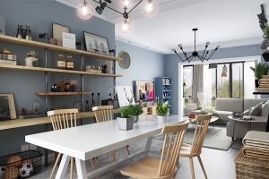 【景德镇装修--景德镇御峰轩装饰】长虹银湖新都112平北欧风格