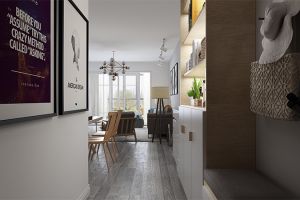 【景德镇装修--景德镇御峰轩装饰】长虹银湖新都112平北欧风格