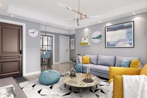 【景德镇装修--景德镇御峰轩装饰】龙景国际122平北欧风格