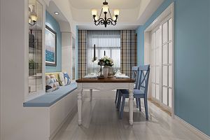 【景德镇装修--景德镇雅美居装饰】长虹银湖新都112平地中海空间