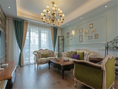 同昇玫瑰庄园美式风格装修效果图