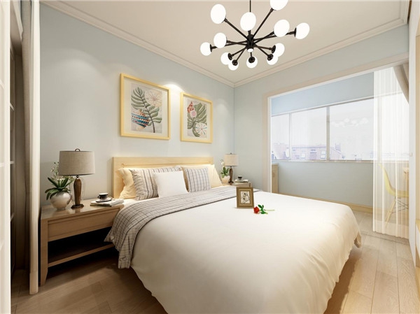 卧室地板装修效果图