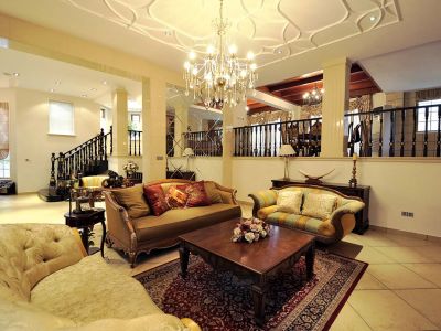 346平美式田园风格别墅家装案例