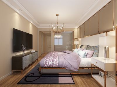 国信御城金色简约空间