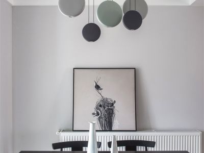 北欧风格三居125平家装设计案例