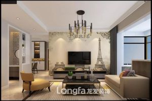 【西安龙发装饰】简约风格搭配，注重实用功能与现代美学完美结合