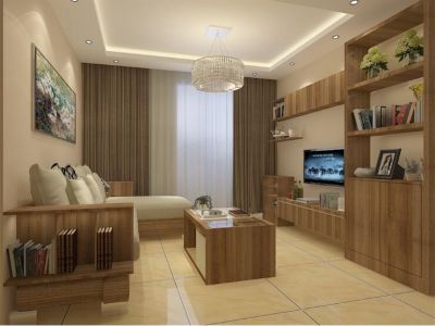 厚德苑二居室装修日式风格家装案例欣赏