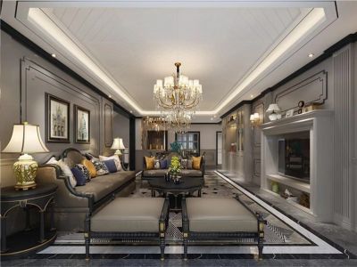 天瑞名城混搭风格装修效果图