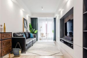 【赣州水木居装饰】白鹭湾130平米现代简约风格装修 女主人专属的衣帽间，羡煞旁人！