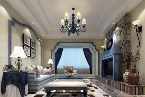 【景德镇诚艺装饰】玖域壹品102平地中海风格