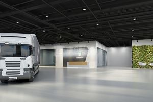 【郑州京创装饰】郑州汽车美容装饰设计