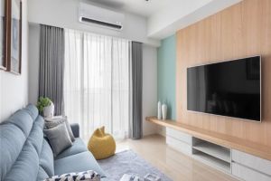 【南康纯雅董氏装饰】凯旋城92平米北欧风格装修 浅色温馨，轻松自然