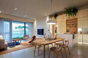 【孝昌丰立装饰】174㎡极简Muji，自然惬意，轻盈舒适