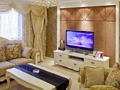 天泽苑四居欧式120平装修案例