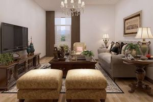 【南京超品装饰】这样的美式装修风格样板房，让你不得不爱