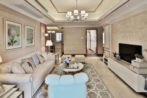 【烟台木清华装饰】烟台檀珑湾混搭风格177平米装修效果图案例