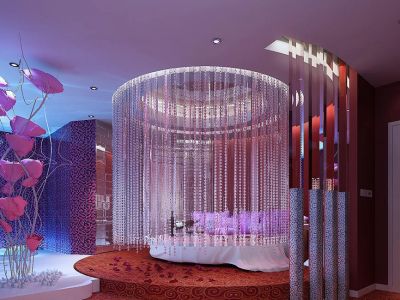 现代简约1500平酒店装修案例