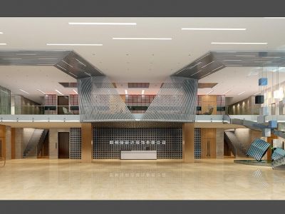 现代风格3000平办公室装修案例