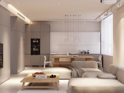 锦龙居现代简约一居60平装修案例