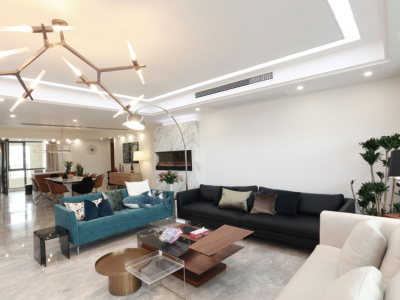 珑曦苑现代简约三居130平装修案例