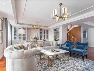 台儿庄翰林府邸四居美式200平