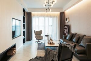 【赣州尚层装饰】佳兴云府159平米现代风格装修 有格调又不显压抑