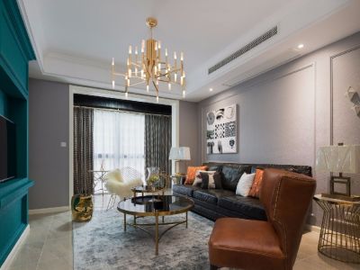 华兴小区现代简约三居90平装修案例