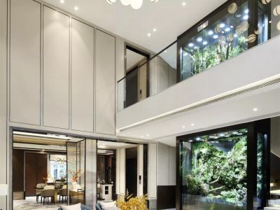 大溪地新中式风格复式180平米