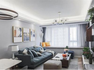 白桦林居三居室装修现代风格家装案例