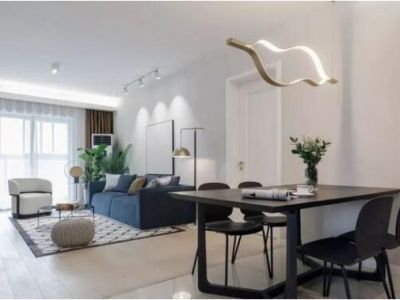 河南街小区三居室装修现代风格家装案例