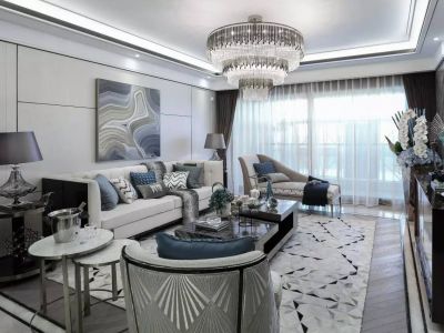 龙之梦148平米欧式风格装修案例