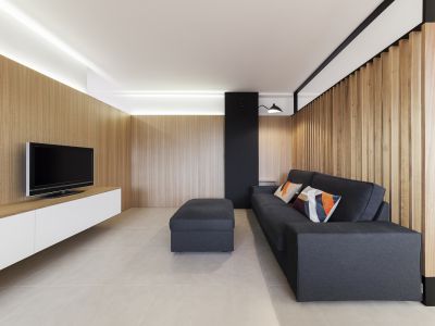 龙之梦108平米极简风格装修案例