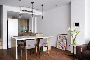 【宁波亿丰装饰】小户型餐厅要做开放式 实用又美观